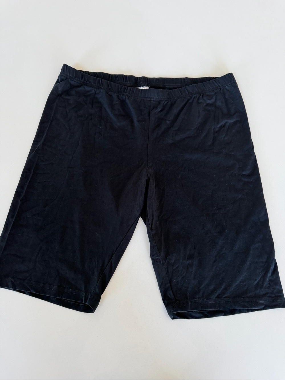 Serra Black Women’s Bike Shorts - High Waist Stretch